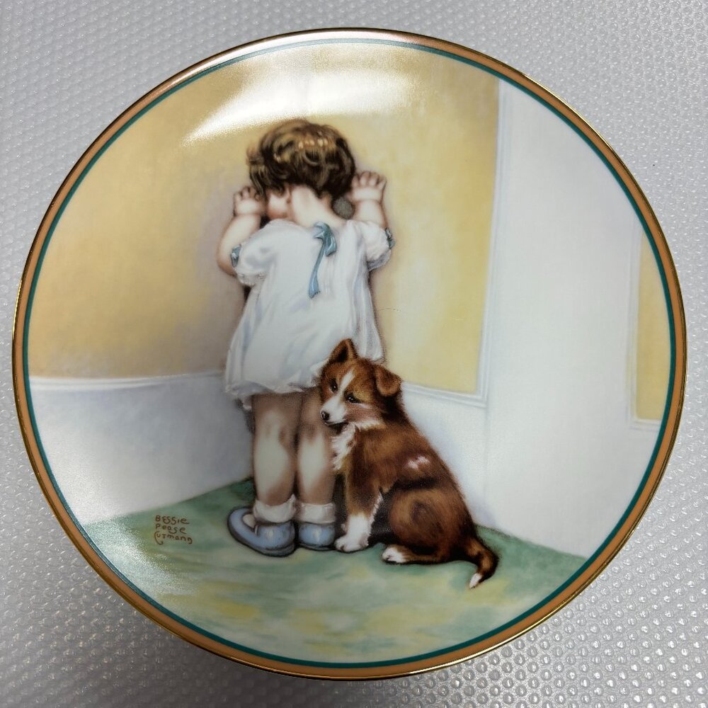 In Disgrace - A child's Best Friend Plate - Hamilton Collection - 1539